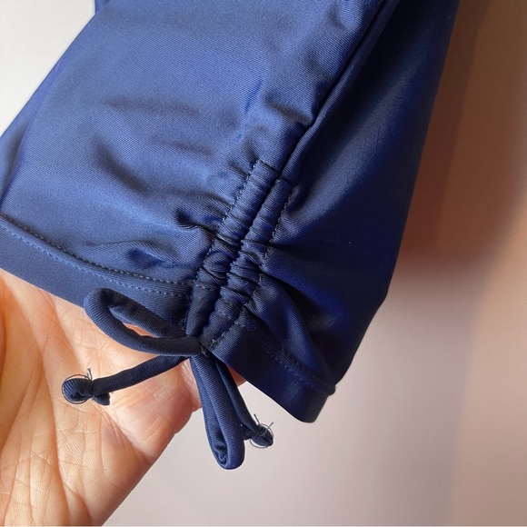 SNAPPER ROCK Flutter Sleeve Rash Top Navy 2 - Picture 6 of 7